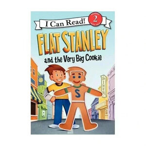 Flat Stanley and the Very Big Cookie - (I Can Read Level 2) by Jeff Brown (Paper